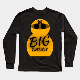 NINJA Big Daddy Gold and Black Long Sleeve T-Shirt